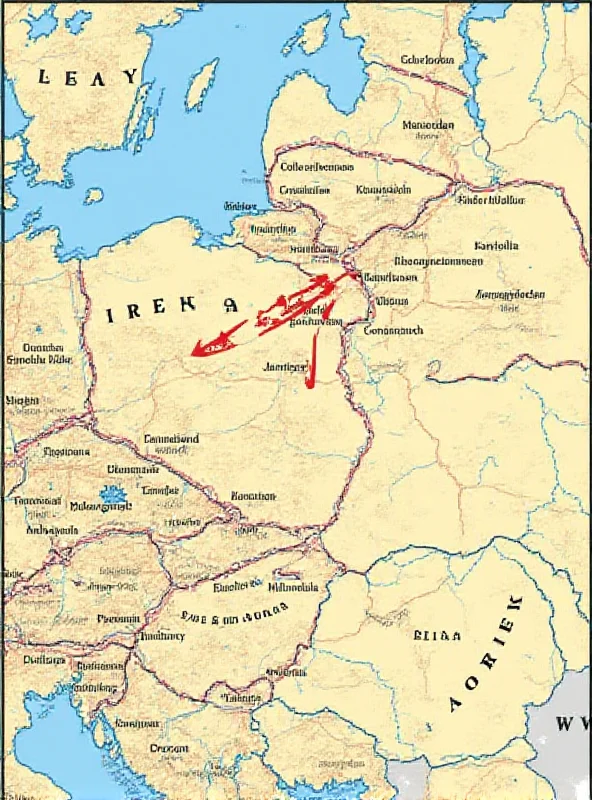 A map showing the Kursk region and surrounding areas, highlighting the conflict zone.