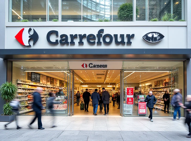 Carrefour store front