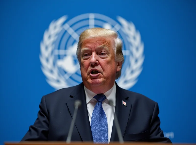 Image of Antonio Guterres speaking at the United Nations