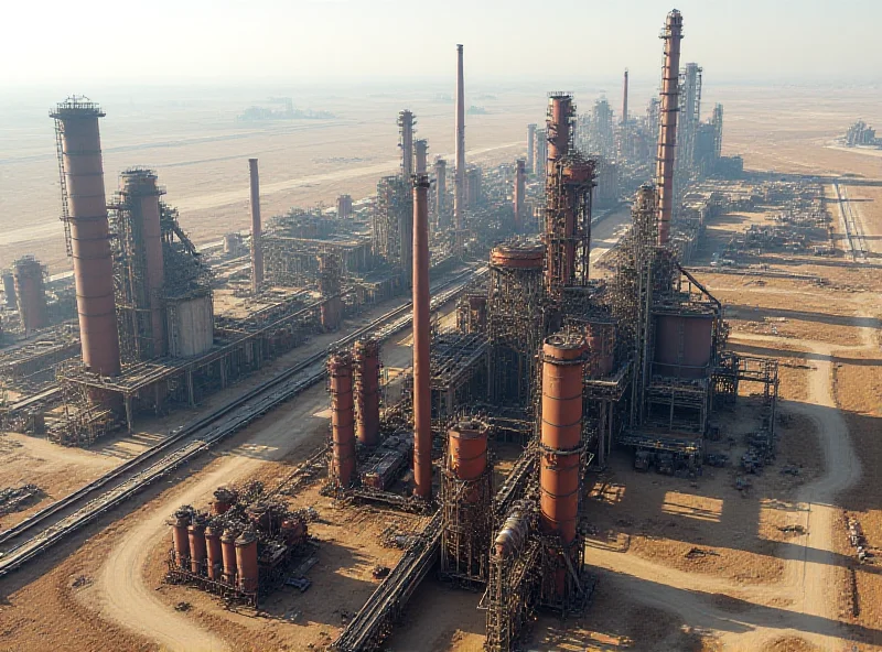 Aerial view of a modern metallurgical plant in Uzbekistan, showcasing the scale and technological advancement of the industry.