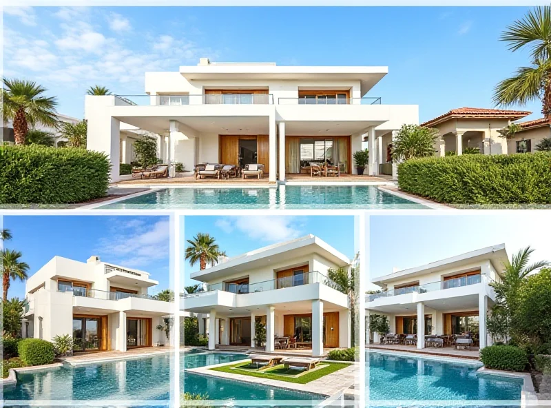 Luxury villas in Madrid and Lanzarote, representing the properties acquired by Zapatero's family.