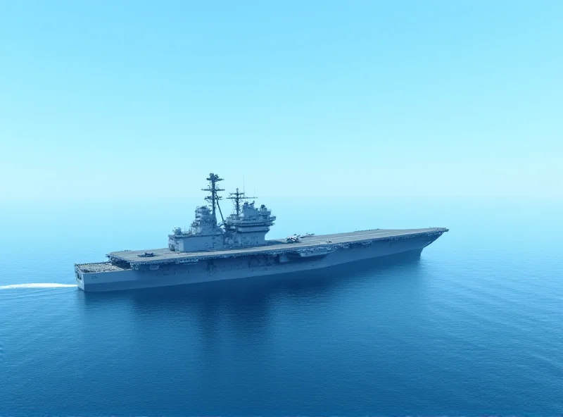 Conceptual image of a Chinese aircraft carrier at sea