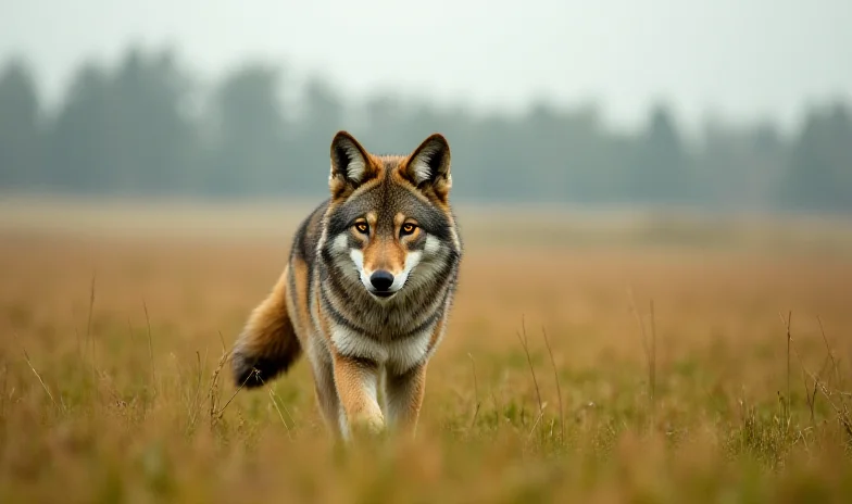 Young Wolf Spotted Near Belgian Highway