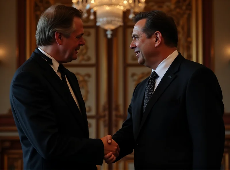 Volodymyr Zelenskyy meeting with King Charles at Buckingham Palace