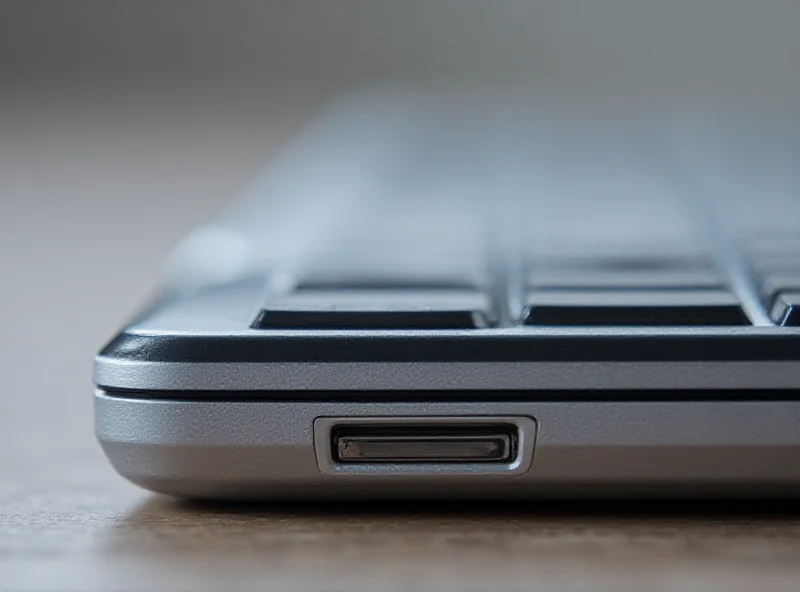 Close-up of the ASUS Zenbook A14's Ceraluminum case, showcasing the texture and finish.